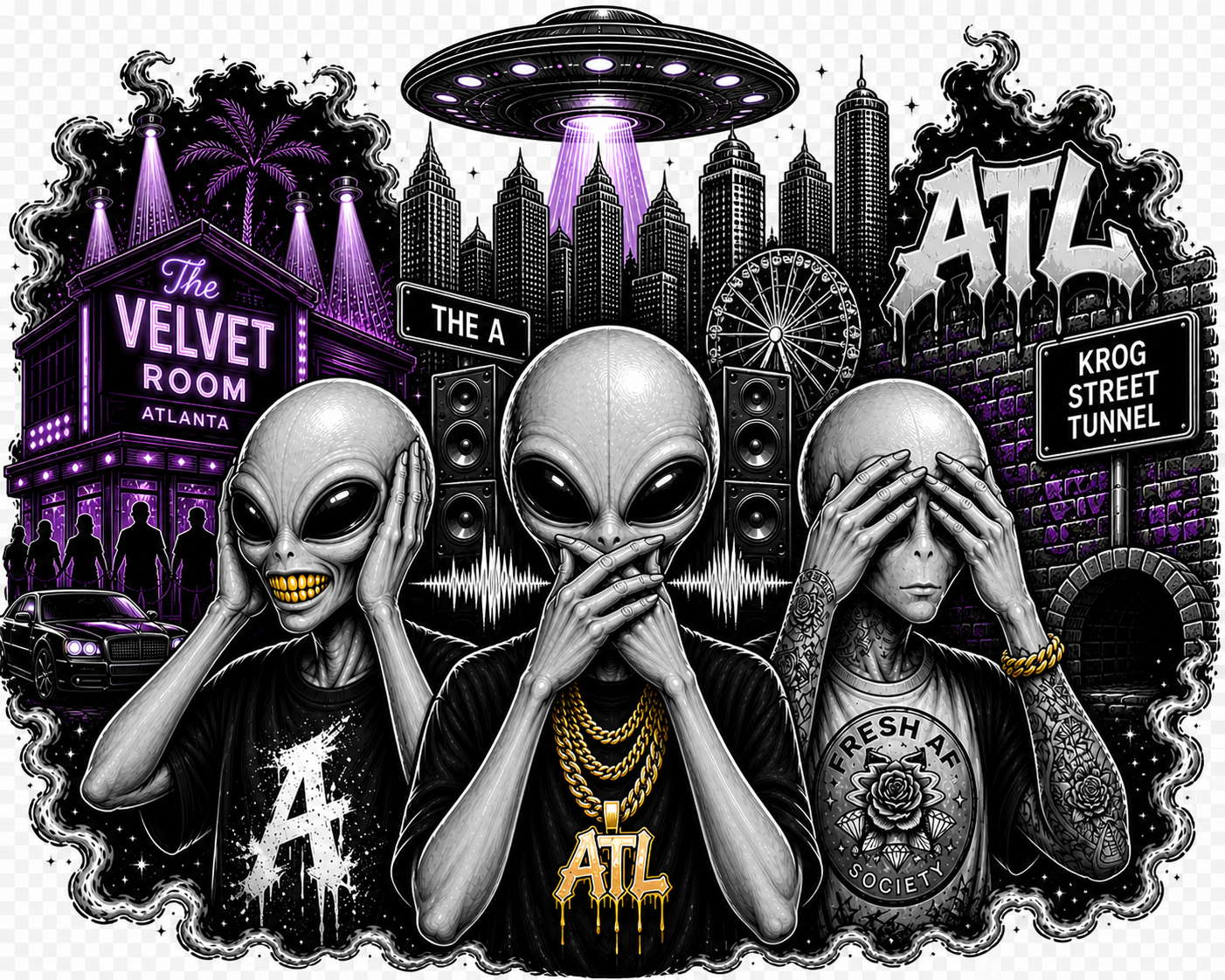 See No Evil, Hear No Evil, Speak No Evil Tee
